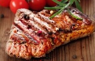 Carne para mejorar la potencia